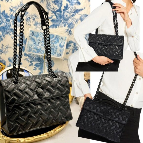 Kurt Geiger Handbags - 🆕 KURT GEIGER LONDON 🧿 NWOT Kensington Drench Bag, Black